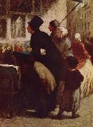 Honore Daumier Der Kupferstich-Handler Sweden oil painting artist